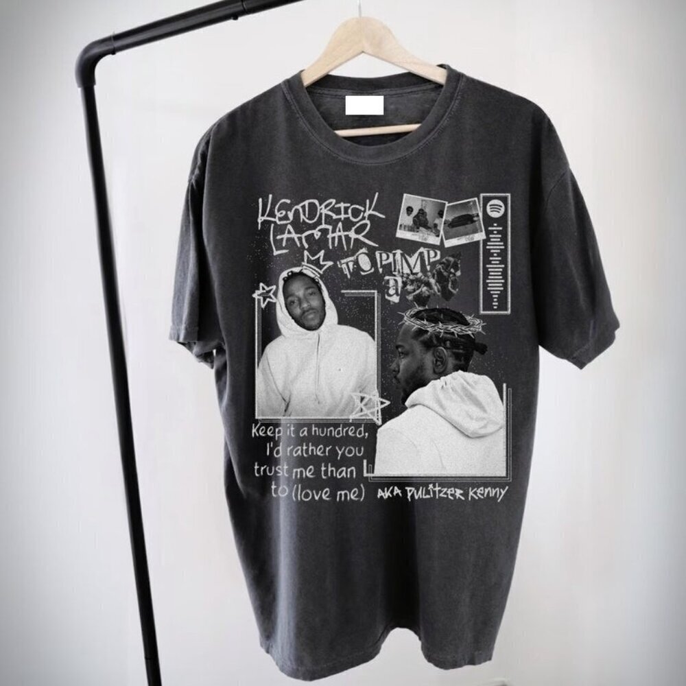Kendrick Lamar Retro Shirt Kendrick Lamar Hip Hop Rapper Shirt
